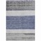Homeroots 9' X 12' Denim Blue Ivory And Gray Abstract Washable Indoor Outdoor Area Rug 615264 - alternate 8