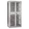 Pucel Heavy Duty Storage Cabinet, 36 in W x 84 in H x 19 in D, Perforated Doors, Gray HDSC-3684-19-4-PERF - alternate 1