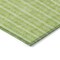 Homeroots 9' X 12' Lime Green And Ivory Striped Washable Indoor Outdoor Area Rug 595881 - alternate 8