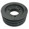 B&B Manufacturing Bushing 3 Groove V-Belt Pulley 10.4 inch OD 3C100E - alternate 1