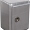 Homeroots 18in Silver Aluminum Standard Accent Cabinet With One Shelf 489016 - alternate 7