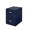 Space Solutions 14.25 in W 2 Drawer Vertical File Cabinet W/ Accessory Drawer, Navy 25966 - alternate 17