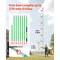 Vevor Manual Pole Saw Extendable Pole Tree Pruner 3.87 - 27 ft with Scissors RUNZETOOL-GZJ-32G2 - alternate 6