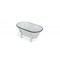 Homeroots White Bathtub Decorative Sculpture 399646 - alternate 7