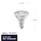 Bulbrite 75-Watt Equivalent Dimmable Flood PAR30LN Medium E26 LED Light Bulb, 3000K, 6PK 861784 - alternate 4