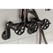 Kingston Brass Wall Mount Clawfoot Tub Faucet, Oil Rubbed Bronze AE8455RX - alternate 5