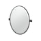 Gatco Waterline 27.5" Framed Oval Mirror, Matte Black 5589MXF - alternate 1