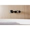 Kingston Brass Two-Handle Wall Mount Tub Faucet, Matte Black KS5020AX - alternate 5