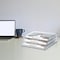 Acrimet Horizontal Triple File Folder Holder Organizer (Clear Crystal Color) 860.1 - alternate 10