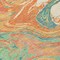 Homeroots 5' X 8' Orange Green And Beige Abstract Washable Indoor Outdoor Area Rug 602654 - alternate 8