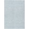 Homeroots 9' X 12' Sky Blue And Ivory Floral Washable Indoor Outdoor Area Rug 594663 - alternate 7