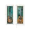 Homeroots Set Of Two Tune my Heart and I will Sing 1 White Framed Print Wall Art, 2PK 406119 - alternate 3