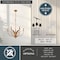 Vaxcel Fern Ridge 5-Light Traditional Chandelier, Heritage Gold, Candle Style, 24-In. Wide H0324 - alternate 9