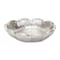 Homeroots 5in Silver Cast Iron Handmade Round Trinket Tray 634787 - alternate 1