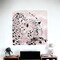 Homeroots Pink Laying Leopard Unframed Print Wall Art 398883 - alternate 4