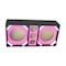 Deejay Led Two 10-in Woofers plus Three Tweeters PINK Empty Chuchera Speaker Enclosure D10T3PINK - alternate 8