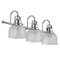 Jonathan Y Virginia 25.25" 3-Light Metal/Glass LED Vanity Light, Chrome JYL7409A - alternate 11