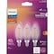 Signify Ultra Definition 40W Equivalent B11 LED Candelabra Base Soft White Light Bulb, 3PK 588533 - alternate 1