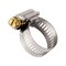 Auveco Hex Worm Gear Type Hose Clamp Size 10 1/2in - 1 1/8in, 10PK 5347 - alternate 1