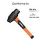 Groz Usa 14" Blacksmith, Cross Pein, Hammer with Fiberglass Handle, 2.5 lb. Head BH/FG/2.5/14 - alternate 8