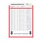 C-Line Products Shop Ticket Holder, Neon Color, 9x12", PK25 43910 - alternate 7