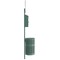 Furloo Pet Waste Station Kit with Roll Bag Dispenser, 11.5 Gallon Trash Can, Glow-in-the-Dark, Steel, Green FLO1R-S-G - alternate 8