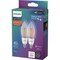 Signify 40W Equivalent Soft White B11 Dusk to Dawn LED Decorative Light Bulb, 2PK 586917 - alternate 3