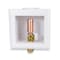 Everflow Icemaker Outlet Box W/ Hammer Arrester, 1/2'' Push-Fit, White ABS (Single) SB100-UH - alternate 6