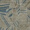 Homeroots 9' X 12' Taupe Blue And Beige Geometric Washable Indoor Outdoor Area Rug 594819 - alternate 9