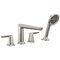 Delta Galeon 4-Hole Roman Tub Trim with Hand Shower T4771-SS-PR - alternate 1