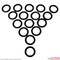 Motorcraft Fuel Injector O-Ring,  CM5002 - alternate 7