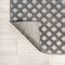 Jonathan Y Rabat High-Low Pile Mini-Diamond Trellis Dark Gray/Ivory 3 ft. x 5 ft. Indoor/Outdoor Area Rug SBH101C-3 - alternate 8