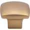 Designperfect 1-3/16 Overall Length Square Cabinet Knob, Champagne Bronze/Gold DPA-S83KCBZ - alternate 1