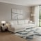 Homeroots 54" Beige Fabric Modular USB Sleeper Sofa 568284 - alternate 8