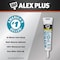 Dap Silicone Caulk, 6 oz, Tube, White, Silicone Base, ALEX PLUS 18128 - alternate 5