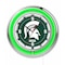 Holland Bar Stool Co Michigan State University Double Neon 19" Clock Clk19MichSt - alternate 1