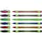 Schneider Pen Xpress Fineliner Pens, 0.8 mm, 6-Color Assortment (Black, Red, Blue, Green, Violet, Pink) 190086 - alternate 6