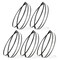 Powertec 59-1/2 in L, 1/4 in W, 14 TPI, High Carbon Steel, 0.014 in Thick, 5 PK 13103-P5N - alternate 1
