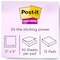 Post-It Super Sticky Notes, Summer Joy Collection, 3in. x 3in., Plain, 12PK 654-12SSJOY - alternate 7
