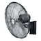 Iliving 18 in. 3 fan speeds Wall Fan in Black with Oscillating head ILG8EOSC18 - alternate 1
