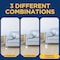 Lifemaster Furniture Riser Set, Non-Slip Design for Bed, Chair, Sofa, Desk, White, 8PK LMBEDWHT8 - alternate 6
