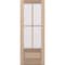 Doornmore G7504, 37.75" x 98" ( 36" Door) Left Hand, Mahogany SDL 4 Lite, 3/4 Lite Exterior Door G7504-SW-3696_1_LI - alternate 1