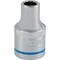 Channellock 1/2'' Drive 8 mm 12-Point Shallow Metric Socket 397563 - alternate 1