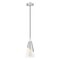 Z-Lite Aimie 1-Light Pendant, 7 in W, Brushed Nickel 828P7-BN - alternate 1
