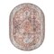 World Rug Gallery Traditional Distressed Machine Washable Area Rug 5 ft x 7 ft Oval Multi 5050MULTI5OV - alternate 7
