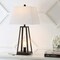 Jonathan Y Waylon 28.5" Classic Industrial Iron Nightlight LED Table Lamp with USB Charging Port, Black JYL8503A - alternate 8