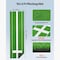 Vevor 10x3ft Softball Pitching Mat Baseball Pitching Rubber Mound for Indoor Outdoor GRS10x3FT-GREEN - alternate 6