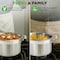Nutrichef 5-Quart Stainless Steel Stockpot with Lid- 18/8 Food Grade Heavy Duty Inox Large Stock Pot for Stew NCSPT5Q - alternate 5