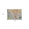Homeroots 2' X 3' Gray and Gold Abstract Washable Non Skid Indoor Outdoor Area Rug 559159 - alternate 4
