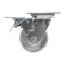 Vestil Cast Iron/Steel Swivel With Total Brake Caster 4 In. Diameter x 2 In. Width 1100 lb Silver CST-VE-4X2CI-SWTB - alternate 7